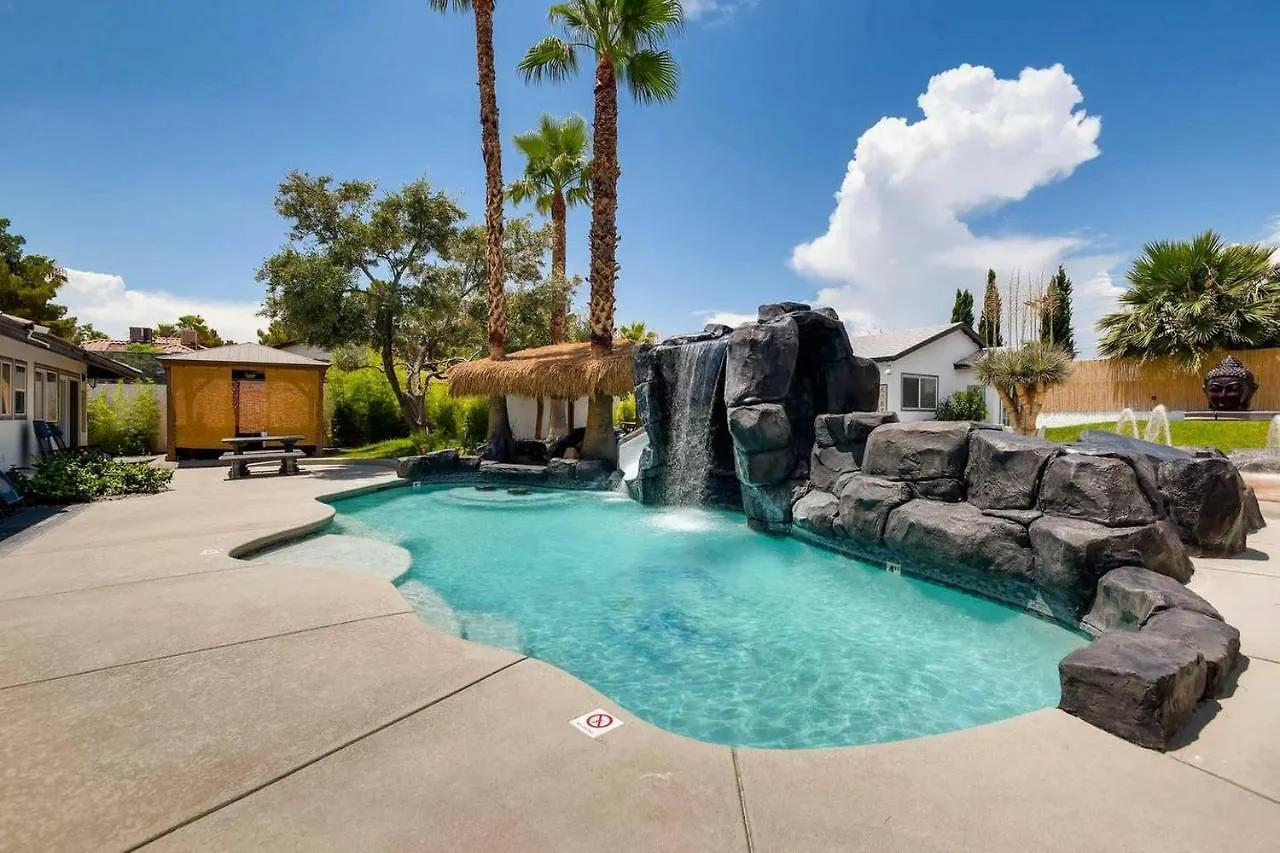 7Bd 5Ba Mansion W/ Lazy River Hot Tub Sleeps 26 Hotel Las Vegas Estados Unidos