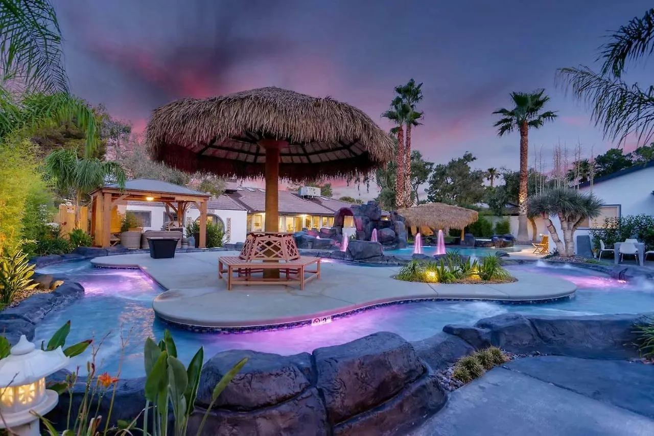 7Bd 5Ba Mansion W/ Lazy River Hot Tub Sleeps 26 Hotel Las Vegas