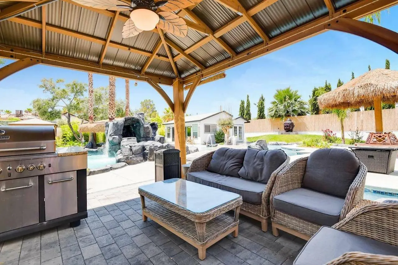 7Bd 5Ba Mansion W/ Lazy River Hot Tub Sleeps 26 Hotel Las Vegas Сasa de vacaciones