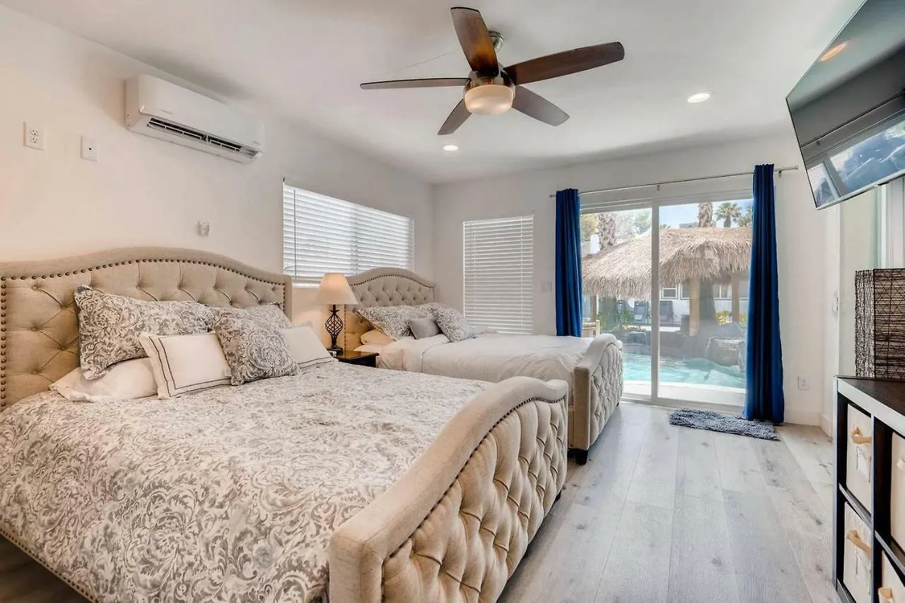 7Bd 5Ba Mansion W/ Lazy River Hot Tub Sleeps 26 Hotel Las Vegas Сasa de vacaciones